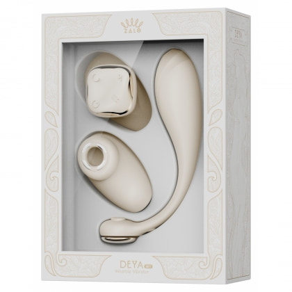 Vibrator Deya Purtabil cu Sucțiune pentru Clitoris Alb 13