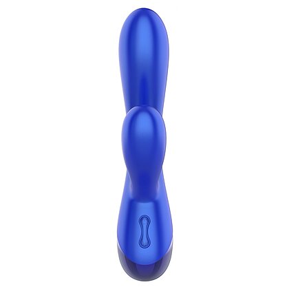 Triple Love Vibrator Rabbit Multifuncțional Albastru 3