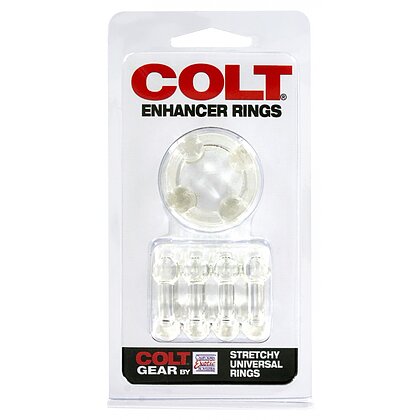Set Inele Pentru Penis Colț Transparent 2