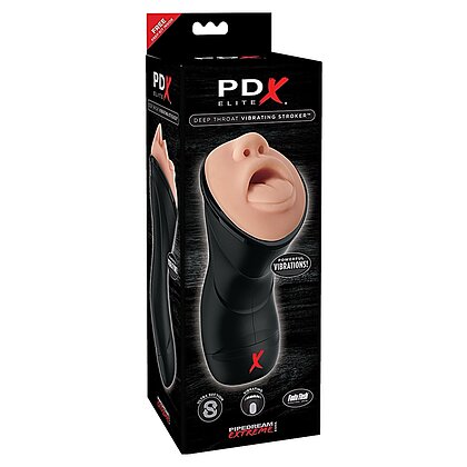 Elite Deep Vibrating Stroker Negru 4