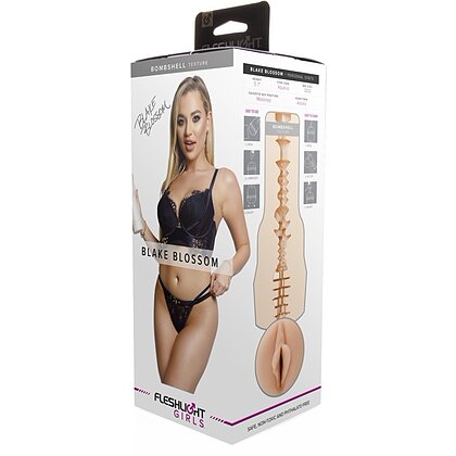 Fleshlight Blake Blossom – Manșon Realist, Carcasă Perlată 7