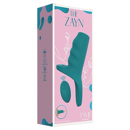 ToyJoy Zayn Manson Vibrator 10 Moduri, Reîncărcabil Verde 6