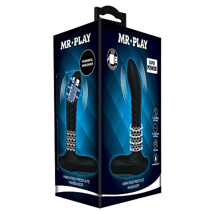 Debra Mr. Play Masator Prostată – 12 Vibrații, 3 Rotații Negru 4