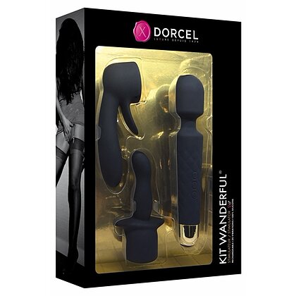 Set Jucării Erotice Dorcel Wanderful Negru 9