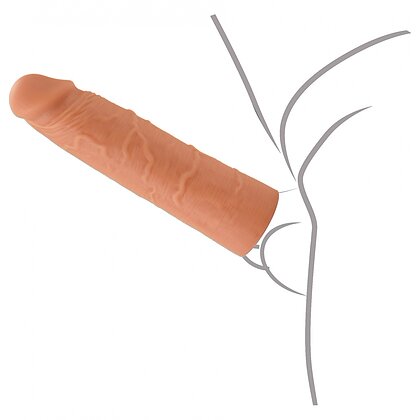 Manșon Penis Din silicon Lichid 20 cm – Volum 8
