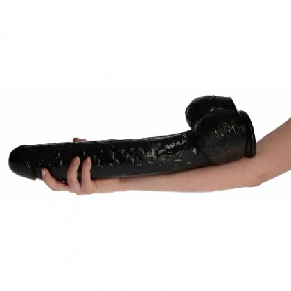 Golia XXL 40 cm Dildo Realist cu Ventuză — Toyz4lovers Negru 5