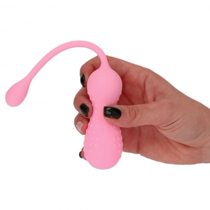 Dual Joy Stimulator Reîncărcabil cu Tijă Ergonomicã Roz 4