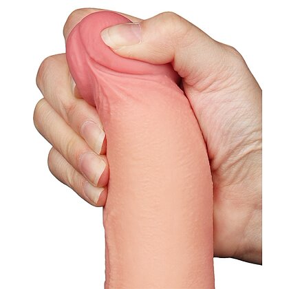 LoveToy Sliding Skin Dildo 20 cm – Realist, Ventuză 2