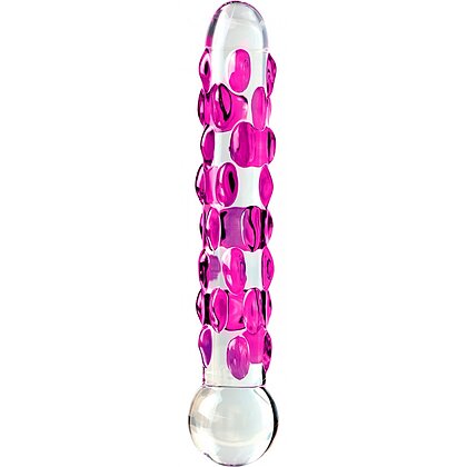 Dildo Icicles Hand Blown Glass Transparent