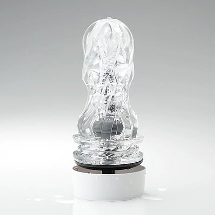 Masturbator Tenga Aero Cobalt Transparent 2