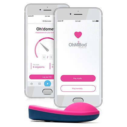 Chiloți Vibratori OhMiBod blueMotion App Albastru 3