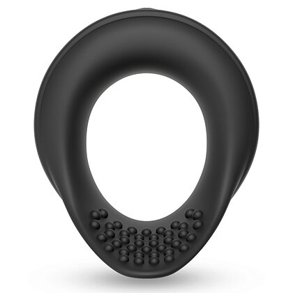 Inel Vibrant Rebel — 10 Moduri, Reîncărcabil, Discret Negru 2