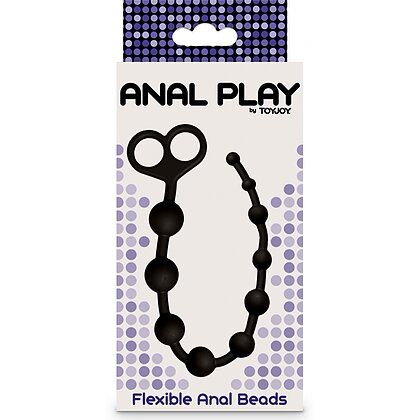 Flexible Anal Beads Negru 6