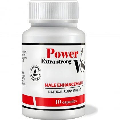 Power V8 Extra Strong Capsule Pentru Erecție 10buc 2