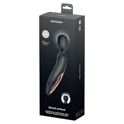 Satisfyer Wand-erland - 50 Programe, Reîncărcabil Negru 6