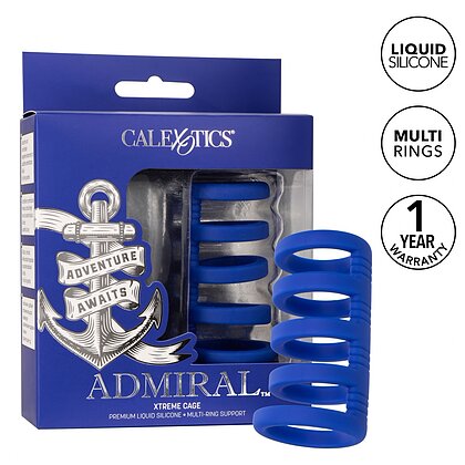 Inel Penis Xtreme Cage Albastru 8