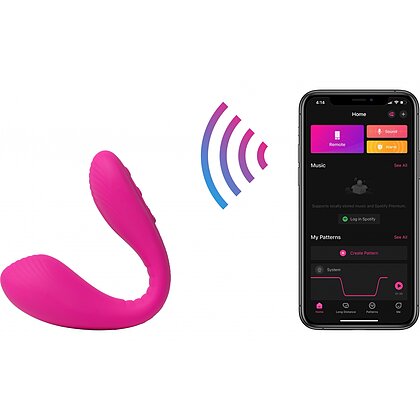 Vibrator Ajustabil Lovense Dolce Dual Roz 3