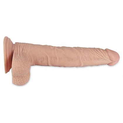 Vibrator Real Extreme cu Telecomandă și Ventuză 24 cm 2