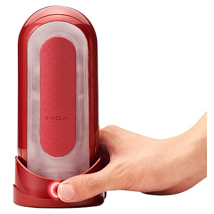 Tenga FLIP 0 Red FLIP WARMER Gel încălzit 18 cm Roșu 3