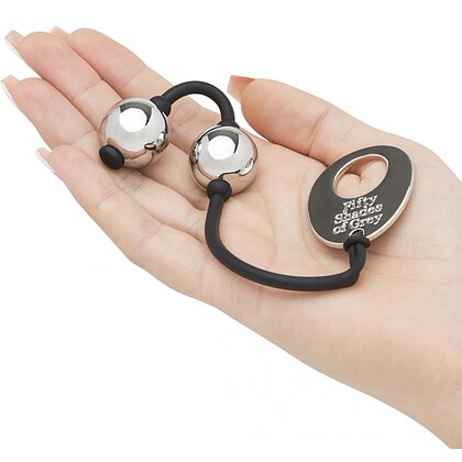 Bile Anale Metalice Mini Inner Goddess Argintiu 6