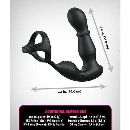 Anal Fantasy Elite Slide Glide 10 Funcții Reîncărcabil Negru 4