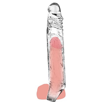 ToyJoy Extension Sleeve XLarge +9.5 cm – Discret Transparent 2