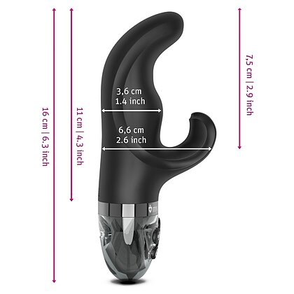 Hop Hop Bop eStim Vibrator Negru 7