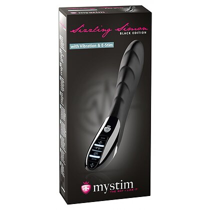 Sizzling Simon Estim Vibrator Negru 5