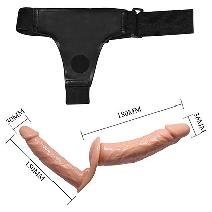 Debra Strap-On Dublu Realist, Ham Reglabil 4