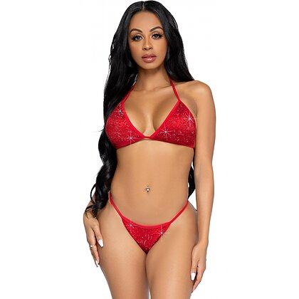 Costum Baie Leg Avenue Phoenix Bikini Roșu L 3