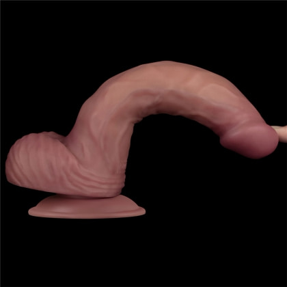 Vibrator Dublă Densitate LoveToy Power 23cm, 10 Moduri 6
