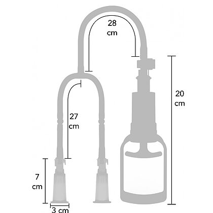 Pompiță Vacuum Pentru Sfârcuri Negru 3