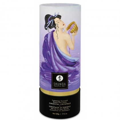 Shunga Oriental Crystals Fructe Exotice — Sare De Baie 500g 5