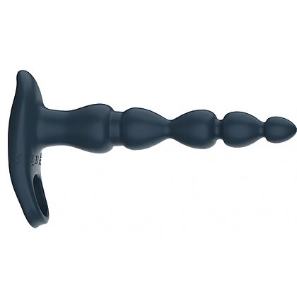 Vibrator Anal ELIXER Double Albastru 4