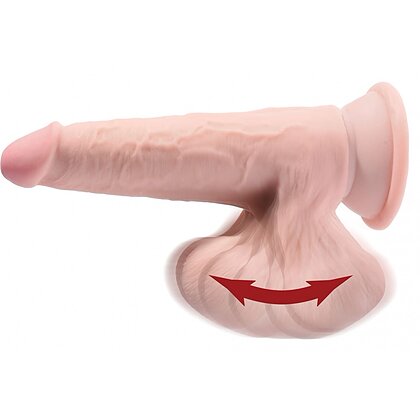 Dildo 3D Cu Testicule 21cm 4