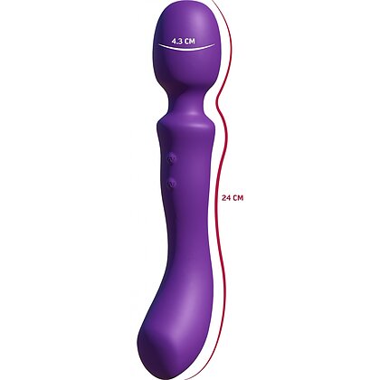 She.E.O Wand Dublu 10 Moduri USB C IPX7 Reîncărcabil Mov 2