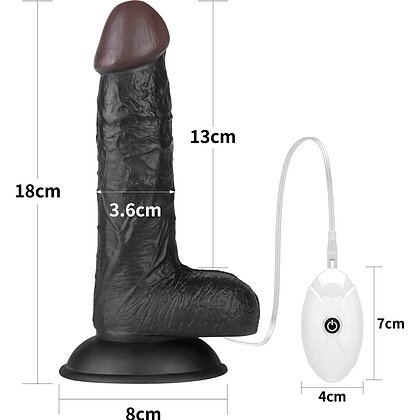 Strap-On Ajustabil Cu 10 Funcții De Vibrație Maro 3