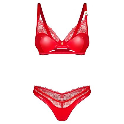 Set Obsessive Aliosa 2 Piese Roșu L-XL
