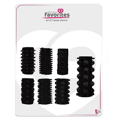 All Time Favorites Sleeves Set Negru 2