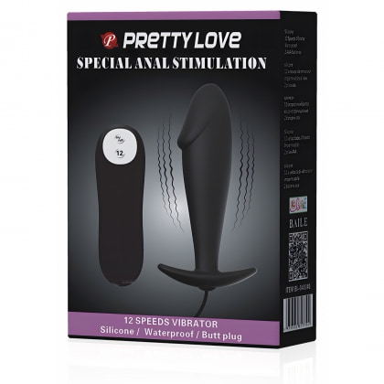 Dop Anal Pretty Love Stimulation cu Vibrații și Telecomandă 8