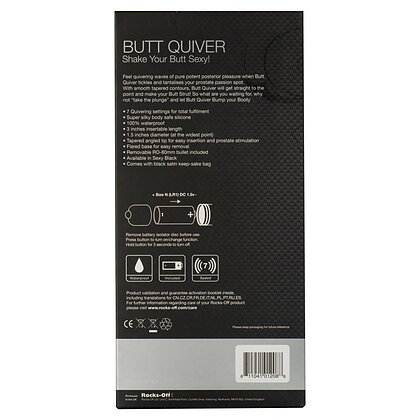 Anal Plug Quiver Negru 3