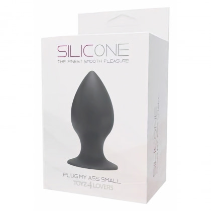 Anal Plug Silicone Smooth Pleasure Negru 3