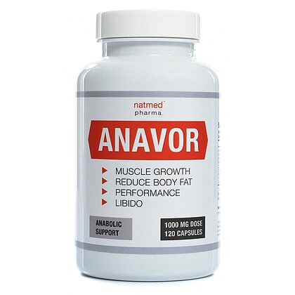 Anavor Creștere Masă Musculară 120 Capsules