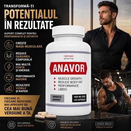Anavor Creștere Masă Musculară 120 Capsules 2