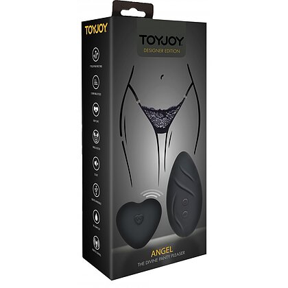 Chiloți Vibratori Angel Panty Vibe Negru 4