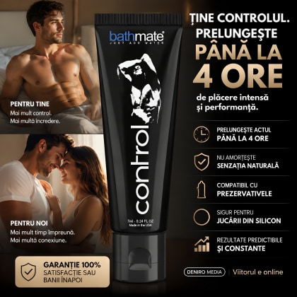 Gel Bathmate Control pentru Ejaculare Precoce 7ml 2