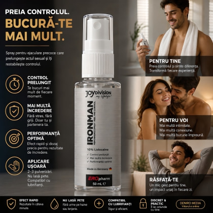 Anti Ejaculare Spray IronMan 30ml 2