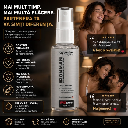 Anti Ejaculare Spray IronMan 30ml 3