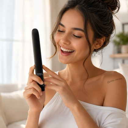 Aparat Pentru Curățare Intimă Din Silicon Negru 2