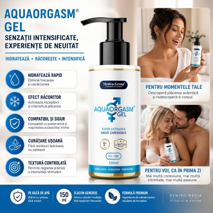 Aqua Orgasm Gel 150 ml – Alunecare Intensă și Confort 4